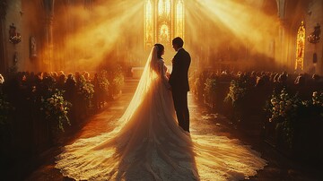 传统大教堂婚礼1