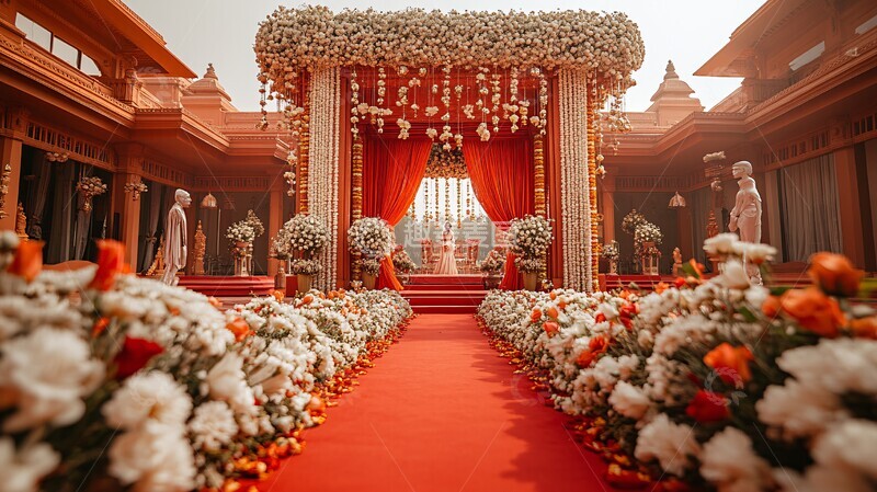 高清大图下载【趣麦麦图】婚礼舞台装饰2