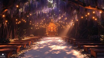 松林婚礼仪式场地