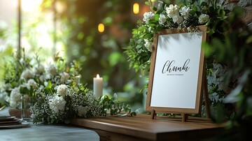 婚礼欢迎牌婚礼欢迎空白1