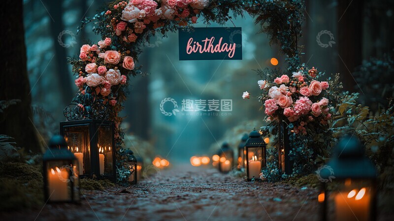 高清大图下载【趣麦麦图】婚礼蛋糕摄影背景2