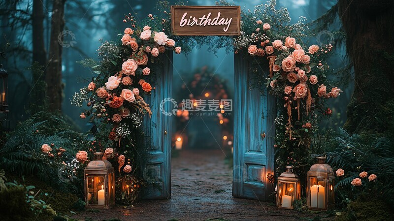 高清大图下载【趣麦麦图】婚礼蛋糕摄影背景