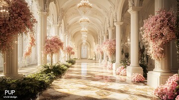 婚礼大厅装饰设计1