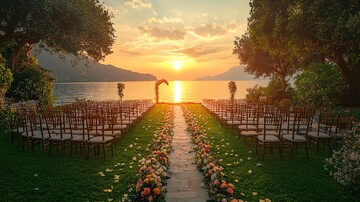 海边婚礼与绿意1