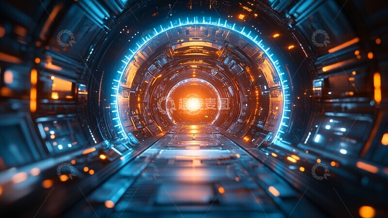 高清大图下载【趣麦麦图】圆形舞台激光光束