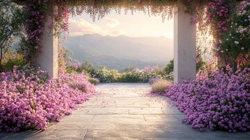 乡村婚礼婚礼乡村绿色1