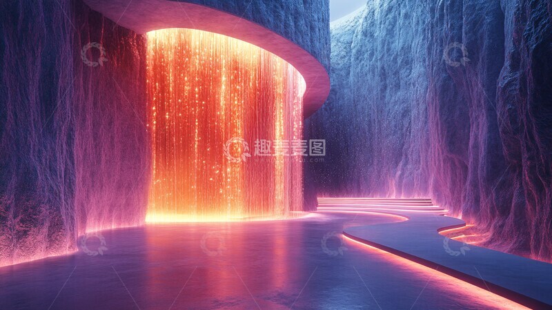 高清大图下载【趣麦麦图】开放屋顶体育场舞台1