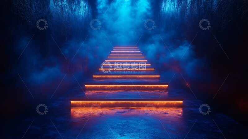 高清大图下载【趣麦麦图】简单颁奖舞台1