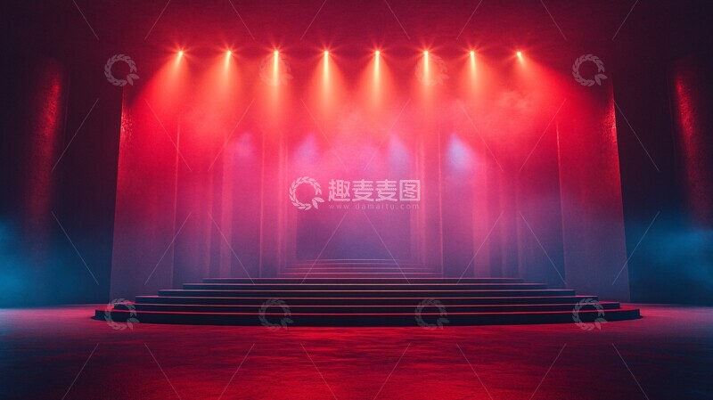 高清大图下载【趣麦麦图】体育场馆颁奖台