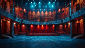 现代舞台圆形装饰2