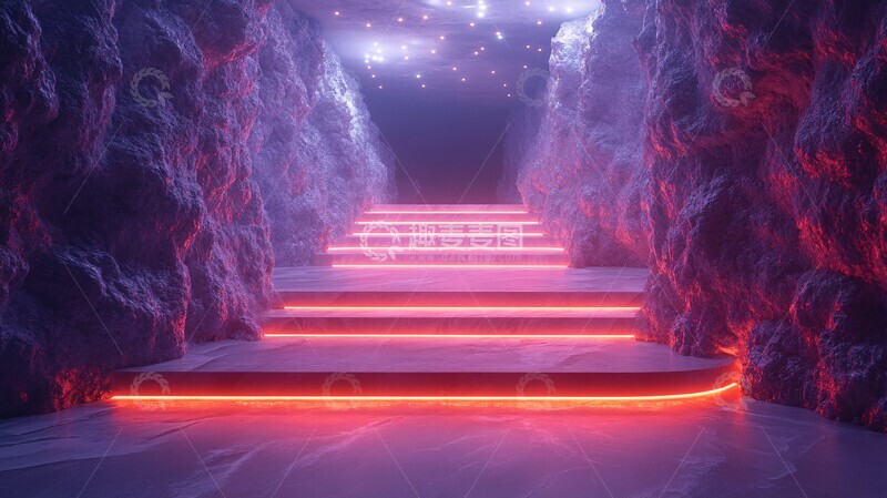 高清大图下载【趣麦麦图】未来感舞台基座