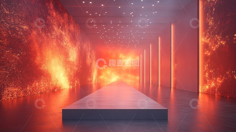 高清大图下载【趣麦麦图】3D舞台设计时尚秀1