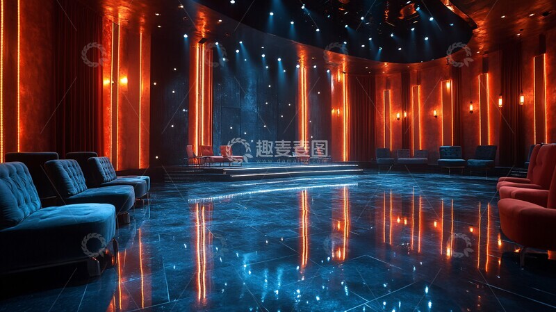 高清大图下载【趣麦麦图】宝宝才艺秀舞台设计1