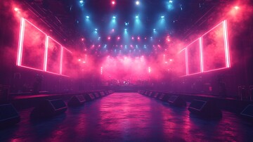 舞台灯光大屏幕1