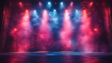 舞台灯光大屏幕