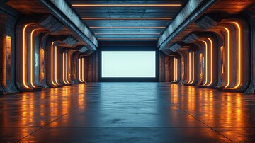 空舞台LED灯现代装饰1