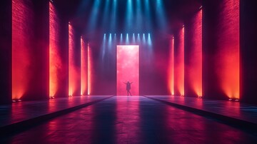 舞台时空门与矩阵光束2