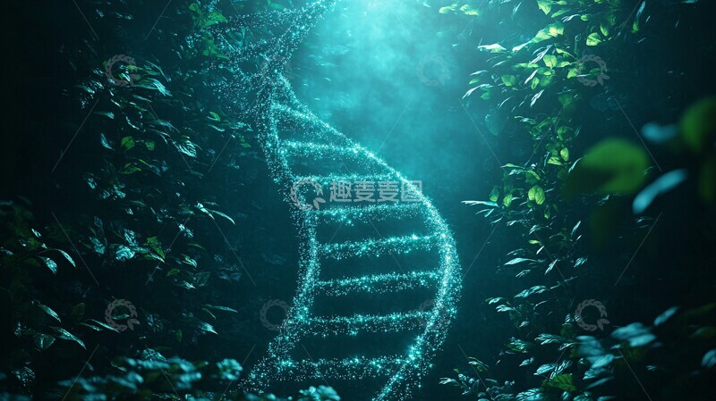 高清大图下载【趣麦麦图】舞台平台与DNA元素2