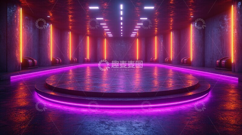 高清大图下载【趣麦麦图】豪华电视游戏节目现场