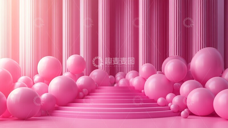 高清大图下载【趣麦麦图】3D风格颁奖典礼2