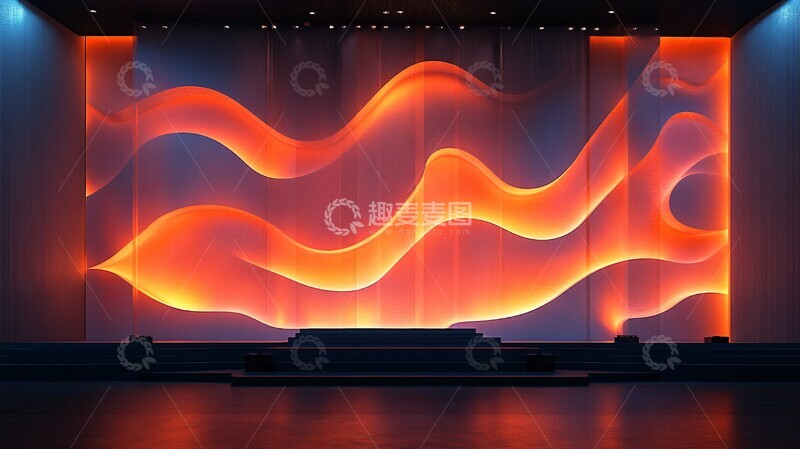 高清大图下载【趣麦麦图】医疗公司舞台设计
