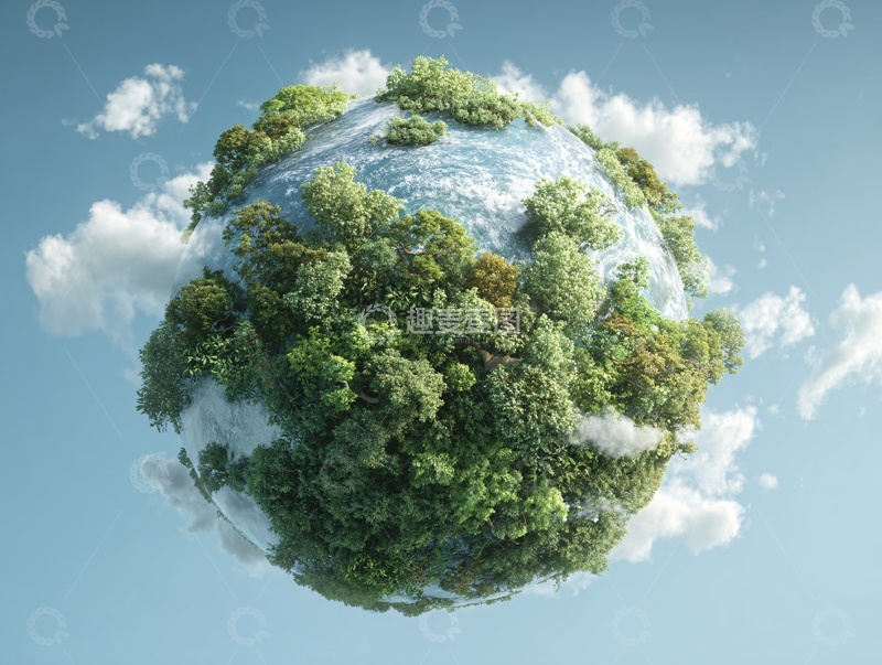 高清大图下载【趣麦麦图】-绿色植被覆盖的地球景象404