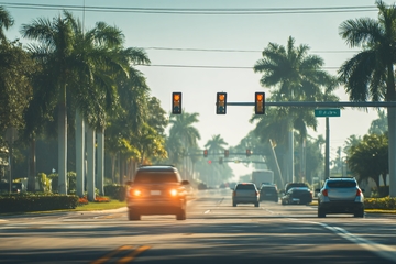 城市道路上行驶的车辆295
