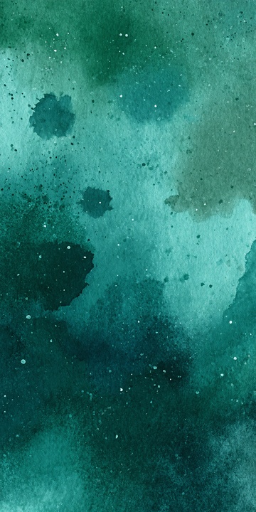 蓝绿色水彩风格背景图104