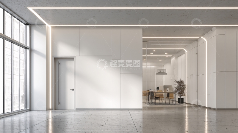 高清大图下载【趣麦麦图】-现代简约风格室内空间105