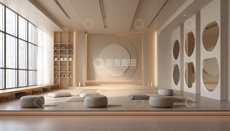 高清大图下载【趣麦麦图】-现代简约风格室内空间046
