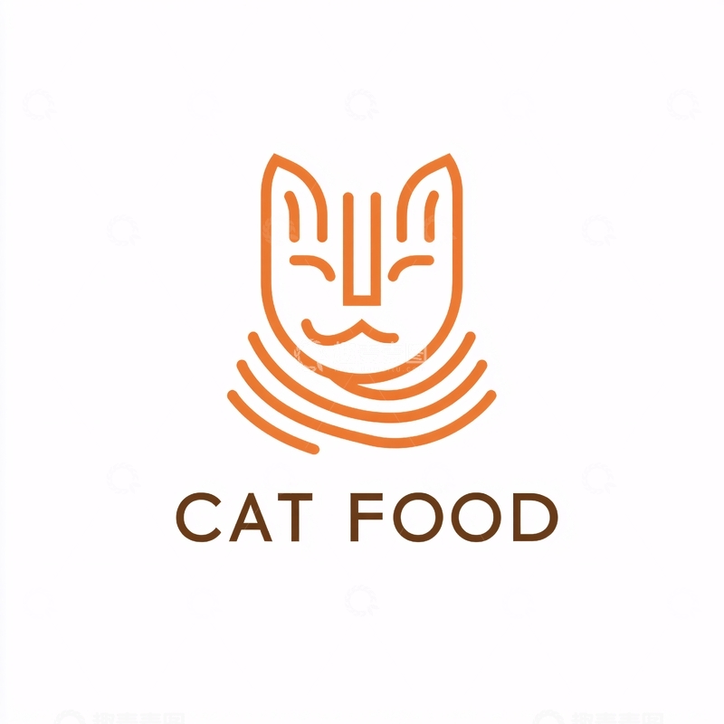 高清大图下载【趣麦麦图】猫咪主题食品标志设计843