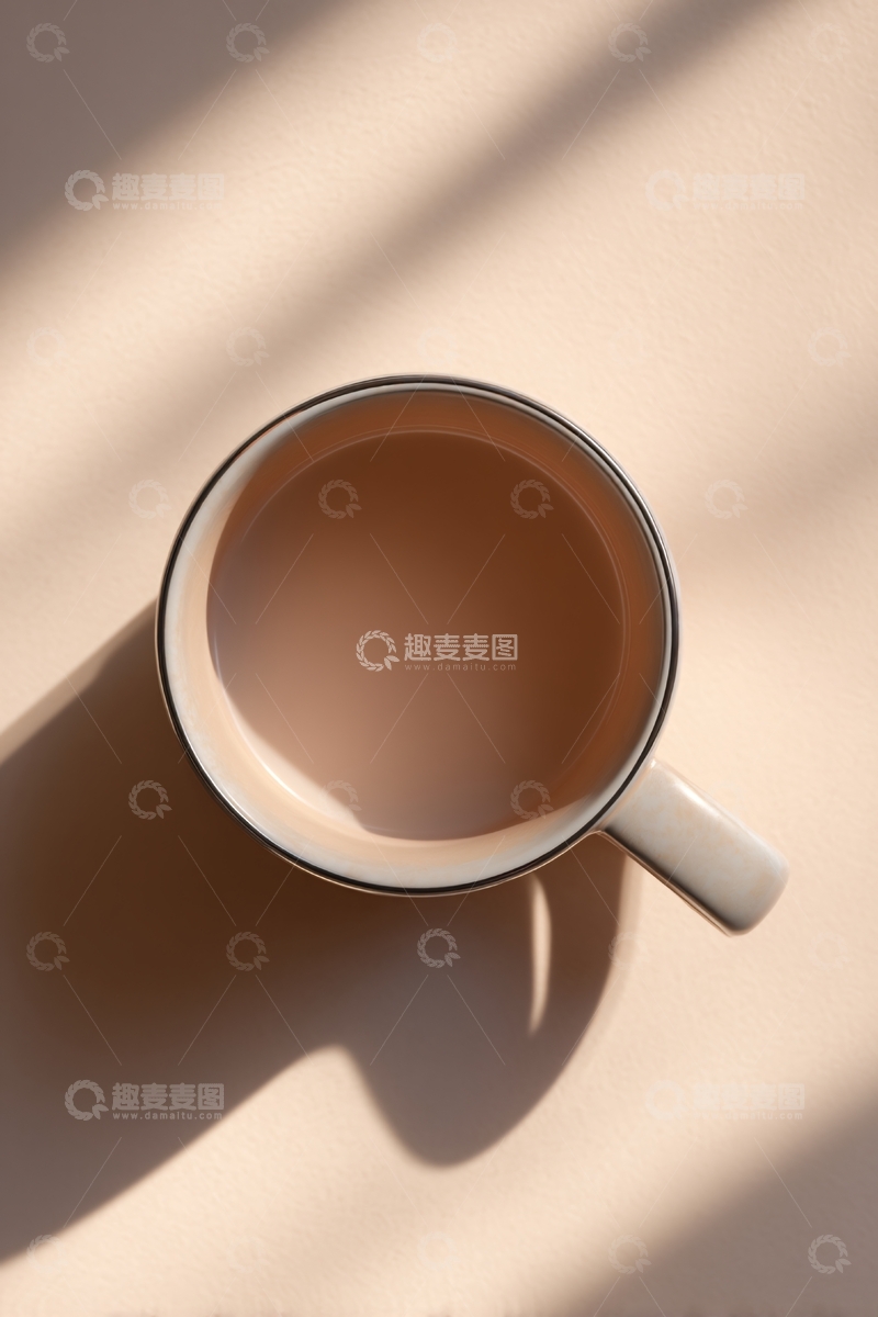 高清大图下载【趣麦麦图】-阳光下的咖啡杯064