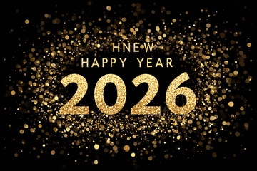 新年金色闪光背景图386
