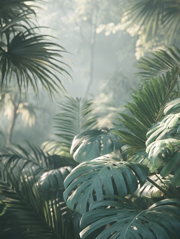 梦幻热带雨林植物景观505