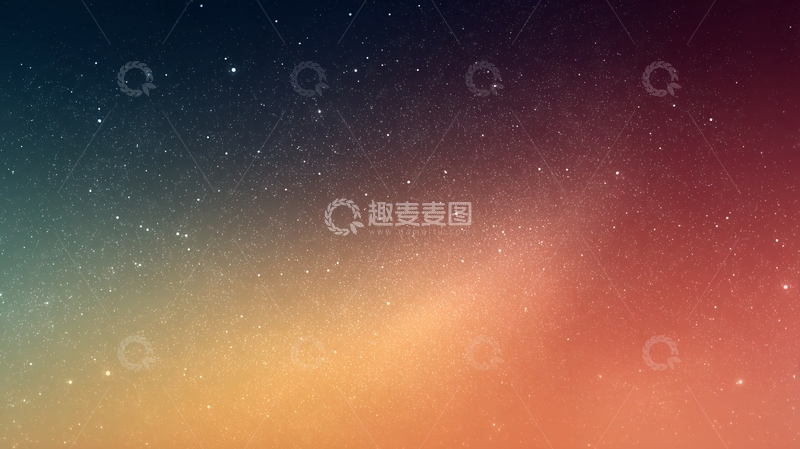 高清大图下载【趣麦麦图】-梦幻星空背景图066