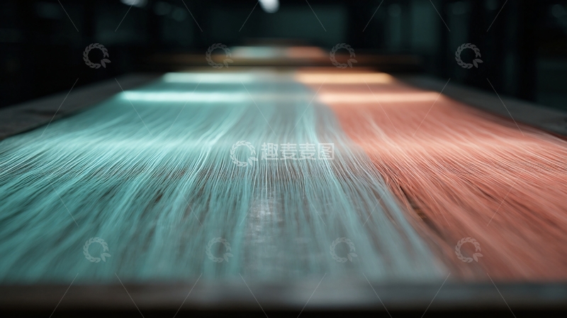 高清大图下载【趣麦麦图】彩色丝线纺织画面113