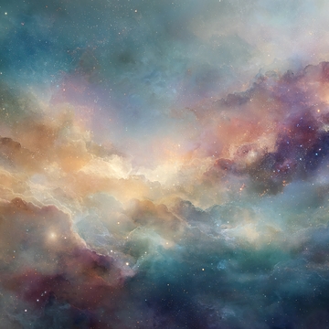 梦幻星云插画938