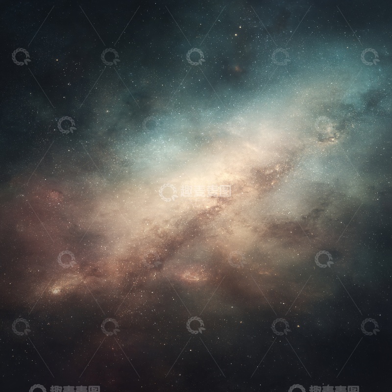 高清大图下载【趣麦麦图】-梦幻星云宇宙背景图026