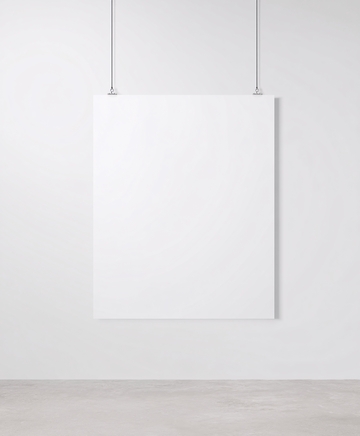 空白悬挂海报展示画面469