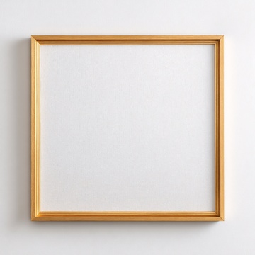 金色画框空白画面788