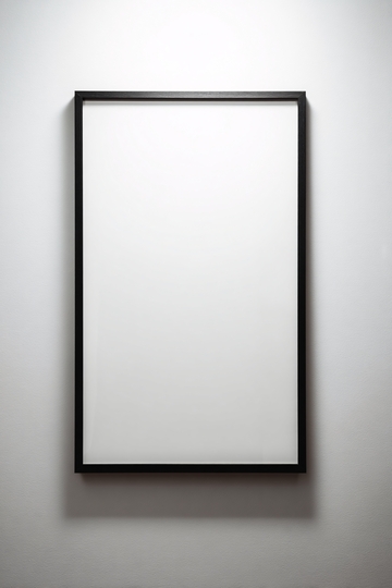 简约空白画框墙面展示图289