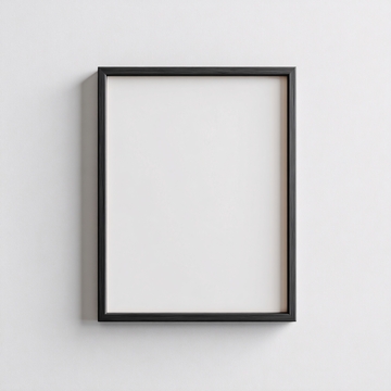黑色简约空白画框405