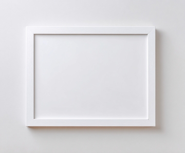 白色空白画框插画855