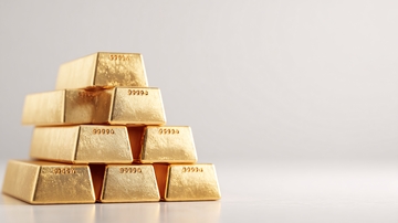 堆叠的金条画面709