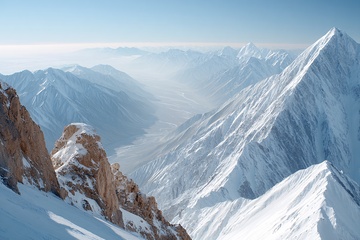 壮丽雪山风景图475