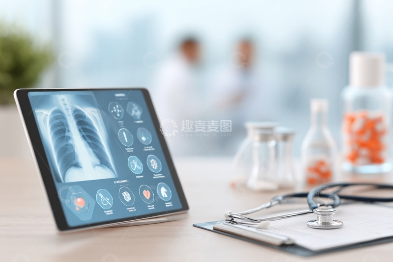 高清大图下载【趣麦麦图】-医疗平板与医疗器具画面100
