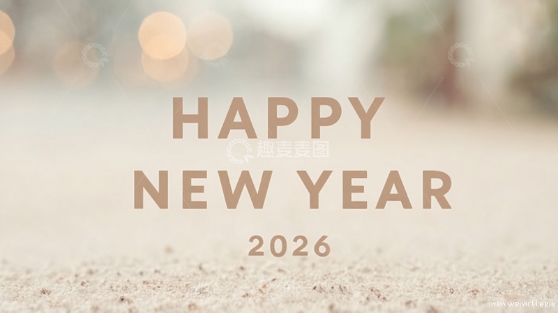 高清大图下载【趣麦麦图】新年祝福画面283