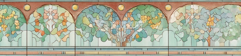 高清大图下载【趣麦麦图】-多幅插画风格植物画作展示476