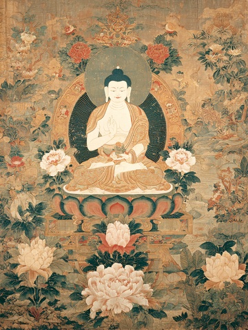 古代佛像绘画作品156