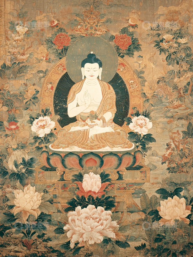 高清大图下载【趣麦麦图】-古代佛像绘画作品156